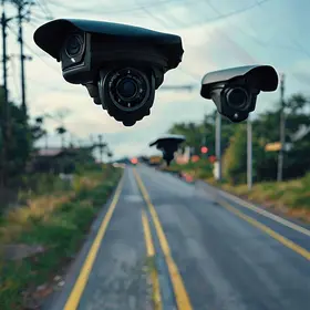 câmeras de segurança