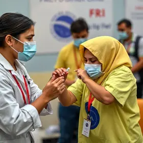 vacinação contra a gripe