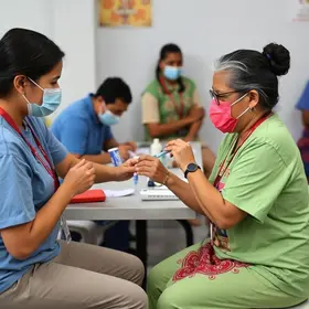 vacinação contra a gripe