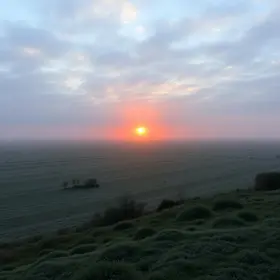 amanhecer frio