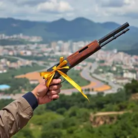 arma em nome de Bolsonaro