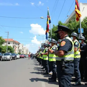 suspensão da inauguração da Rua do Grau