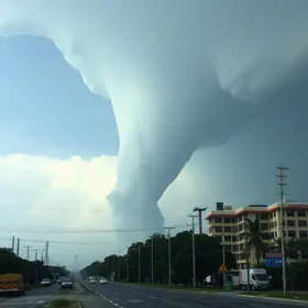 tornado no Rio Grande do Sul