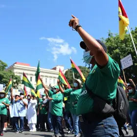 paralisação contra a privatização da saúde
