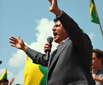 Flávio Bolsonaro em Cachoeirinha