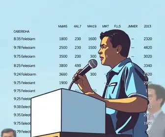 votação para presidente em Cachoeirinha